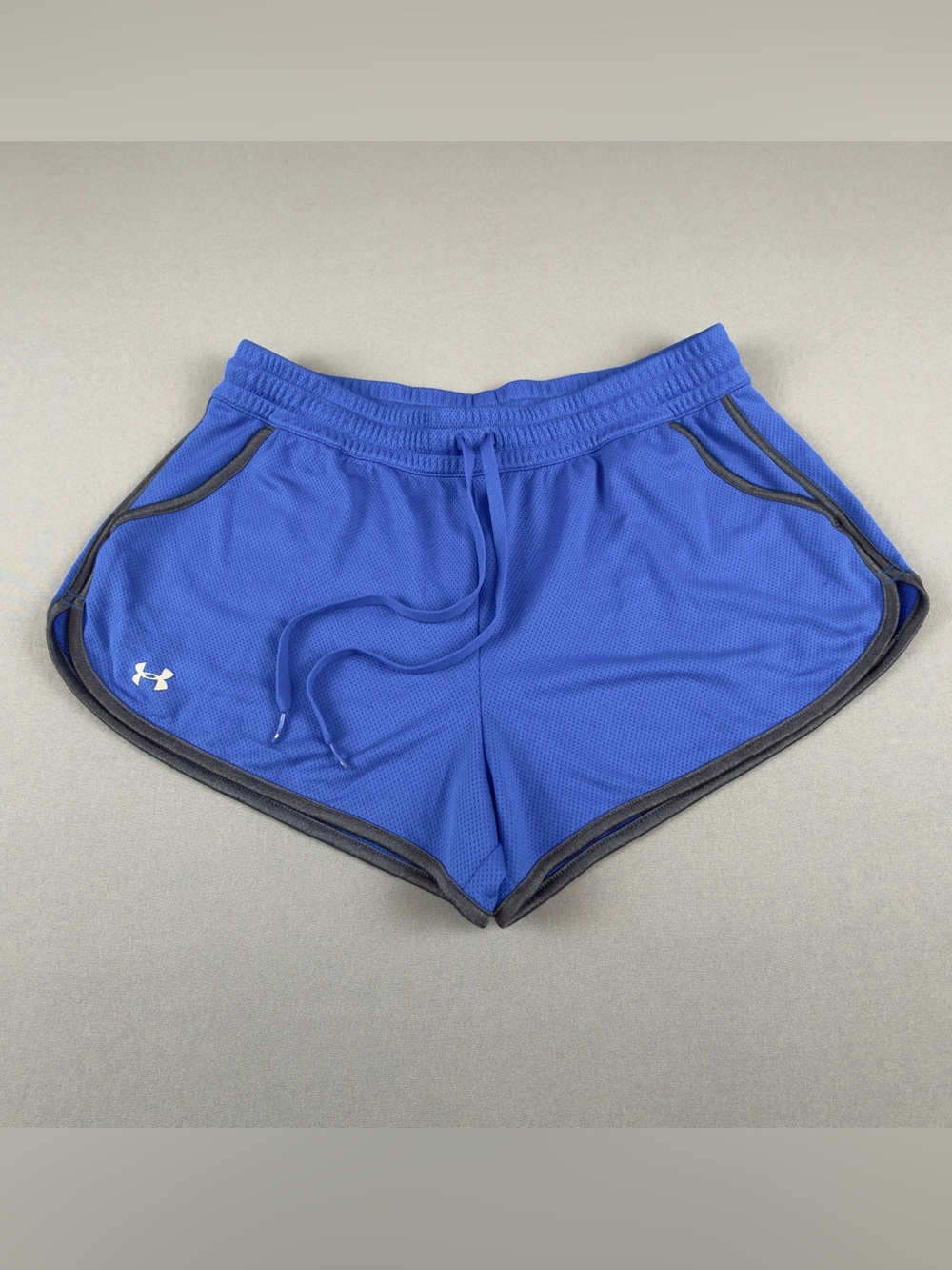 Under Armour Women’s Cobalt Blue Athletic Shorts with Black Trim